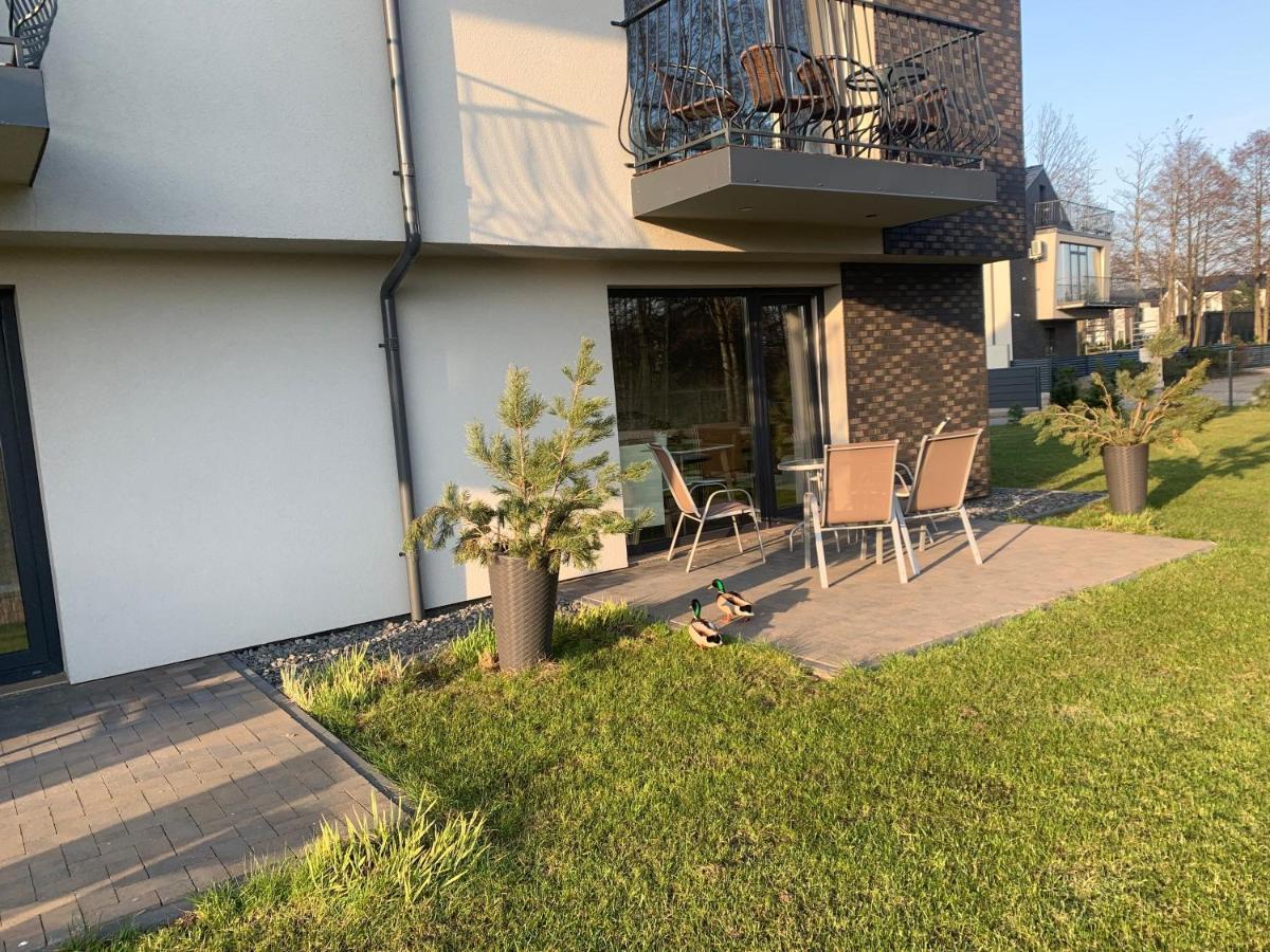 Seaside Apartments พาลังกา ภายนอก รูปภาพ